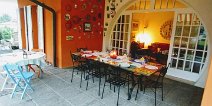 Sala con nostro tavolo